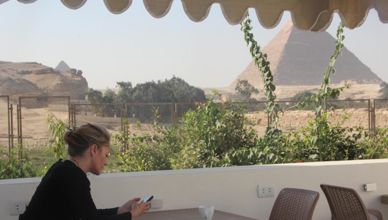 Farida Pyramids Boutique Hotel Kafret el-Gabal Kültér fotó